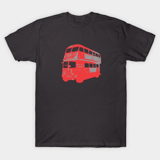 Double Decker Bus T-Shirt by Made in Davis